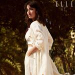 Yami Gautam Instagram - #Repost @elleindia with @make_repost ・・・ “I’m really passionate about education. When I was young, we had started a school for underprivileged kids in Chandigarh, and my grandfather, who’s no more, was its principal. I belong to a middle-class family and all of us understand the value and importance of the right education for every child,” says our August cover digital star @yamigautam in the Kindness Issue. Read more via link in bio. . On @yamigautam: Silk bustier, linen trousers, linen jacket; all @ekaco via @ogaanindia's online store. Leather and stainless steel necklace @enindedesign. . Photographer: @sushantchhabria/ @inega.in Styling: @divyakdsouza/ @inega.in Art direction: @prashish_moore Words: @kavereeb Hair: @mikedesir/ @animacreatives Make-up: @akgunmanisali / @inega.in Production: @p.productions_ Assisted by: @khushi46 (styling), @thismichellelobo (intern) . #ELLEAugust #YamiGautam #Bollywood #Celebrity