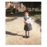 Yami Gautam Instagram – My first day to school ! I am sure I dint know what it meant but was just so excited to get dressed in uniform & see where mummy-papa taking me… and I continued with this enthusiasm forever, mostly , as I was told🙈😁 Let life excite us at every moment ,,, no matter where it takes us ,, just believe, embrace it & keep walking #stayhome #staysafe