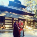 Yami Gautam Instagram - Taking blessings from Mata Hidimba devi 🙏🏻 Divine experience 😇 #Himachal ❤️ Hidimba Devi Temple, Manali
