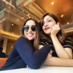 Yami Gautam Instagram - That’s the closest I can come to pulling her cheeks , when she is looking away & expecting an elegant picture 😋🤪 #pahadisisters😘 @s_u_r_i_l_i_e