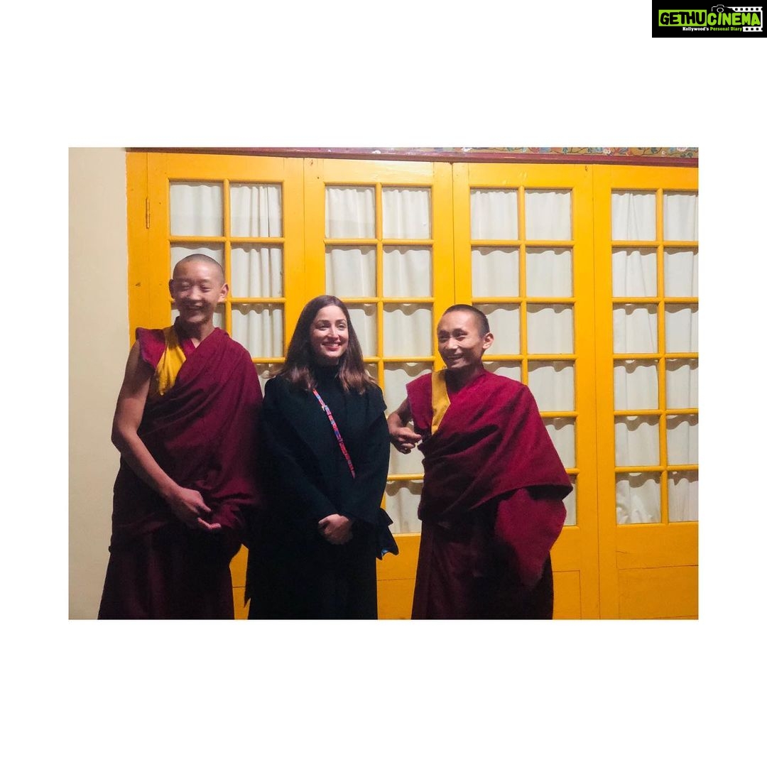 Yami Gautam Instagram - ‘Life is the most precious of all treasures. Even one extra day of life is worth more than ten million ryo of gold’... - Nichiren Daishōnin Norbulingka Temple, Dharamshala