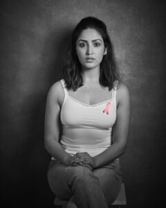 Yami Gautam Instagram - Every 15 seconds, somewhere in the world, a woman is diagnosed with breast cancer. In one way or another, we’re all drawn together by this disease. The Estée Lauder Companies in partnership with renowned photographer @rohanshrestha has created an emotional and impactful #WhiteTSeries to inspire a digital wave of awareness and fundraising - to create a Breast Cancer free world.
⁣⁠⠀
Join us in our mission by uploading a photo of a pink-themed look with the hashtags #TimeToEndBreastCancer #BCCIndia2019 and tagging @esteelaudercompanies. For every public post/story on Instagram with the hashtags in October 2019, The Estee Lauder Companies will donate Rs. 10 on your behalf to fund breast cancer awareness initiatives, research, education, and medical support.