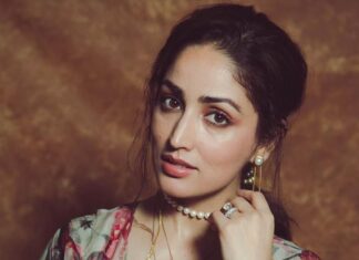 Yami Gautam Instagram - Elegance of the heart & soul accentuated by a lovely attire❤️ Outfit : @abrahamandthakore Jewels : @houseoftuhina Bag : @rubilxn Footwear : @therohanarora Styled by : @manishamelwani Assured by :@iambidipto_ @sanyakapoor Make up : @nehaseehra Hair : @salechav 📷 : @haranish.hrf
