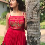 Yami Gautam Instagram – Just like a little red riding hood soaking in the fresh breeze of Goa 🌞📸 @maxfashionindia