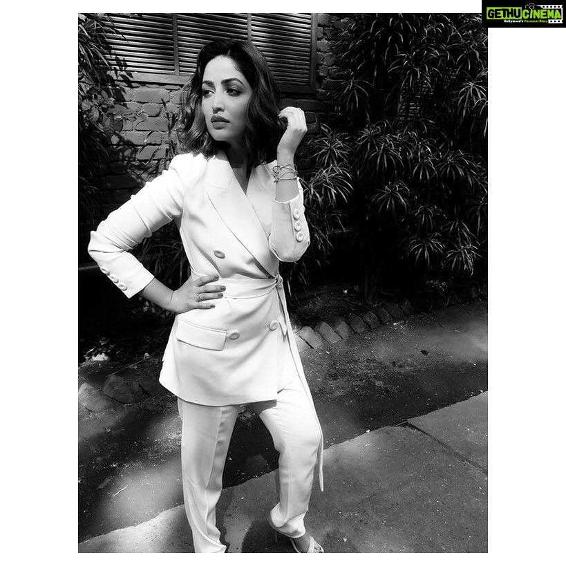 Yami Gautam Instagram - Not all rainbows come in colour. - Anthony T. Hincks #BlackandWhite