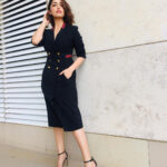 Yami Gautam Instagram – Its all about mixing a little red with a black outfit 💁🏼‍♀ #uripromotions