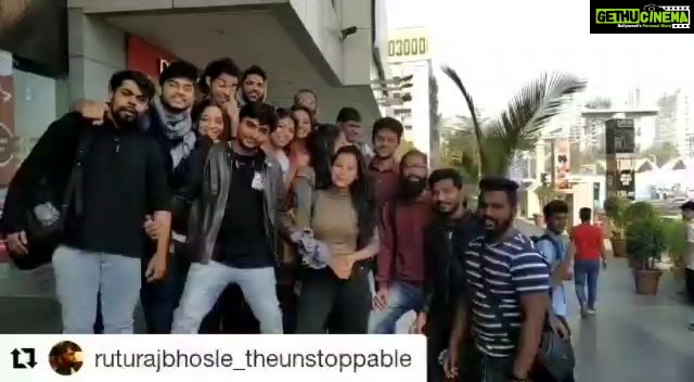 Yami Gautam Instagram - So much love coming all the way for #urithesurgicalstrike !! Can't thank you all enough.... #audience #love #howsthejosh 💚🙏 #Repost @ruturajbhosle_theunstoppable (@get_repost) ・・・ How's the Josh💪 Thanks @kiranpavaskar May ur year be full of Josh.. Happy Birthday.. #URI @vickykaushal09 @yamigautam