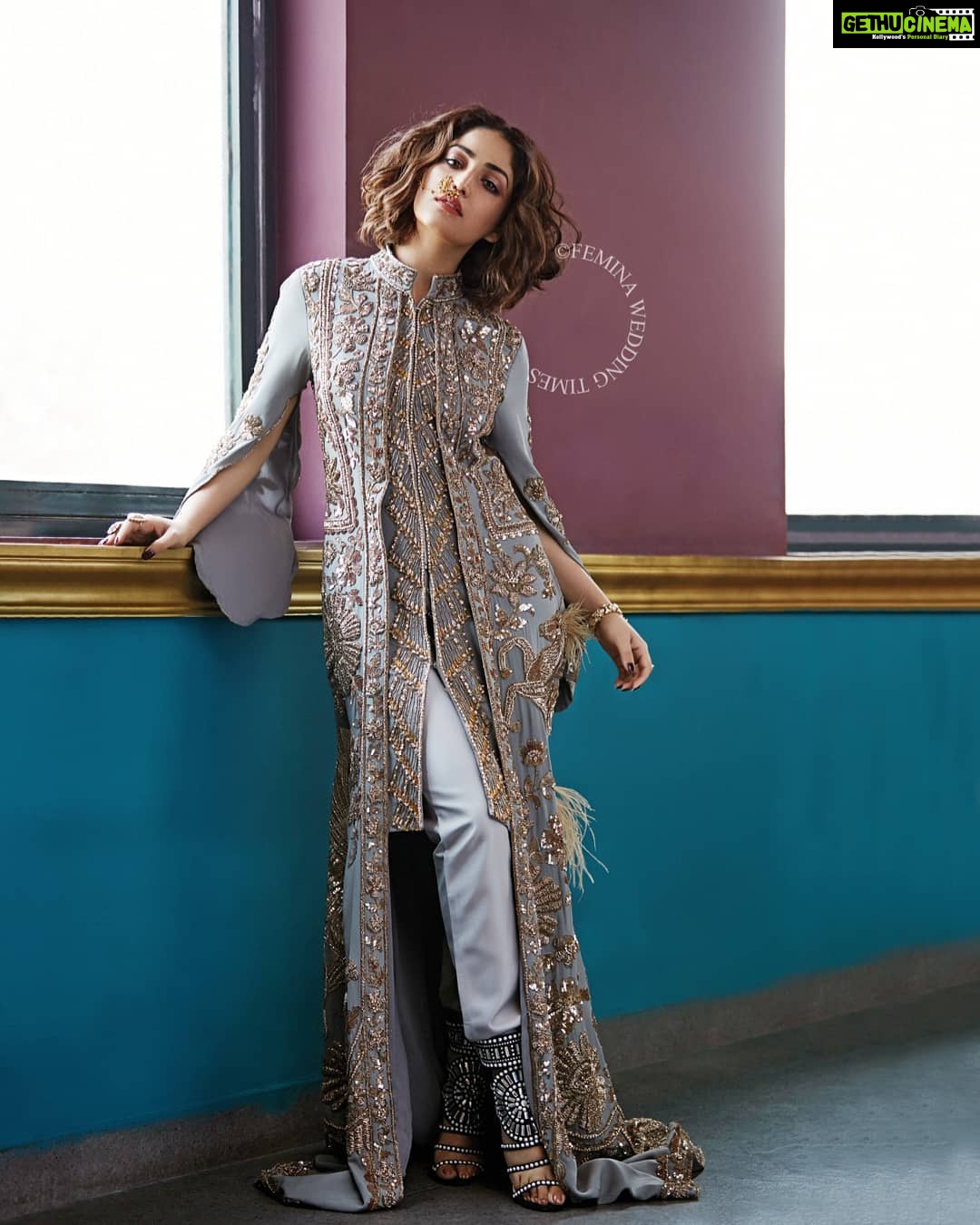 Yami Gautam Instagram - The way you look .... 🦋🌷 For @feminaweddingtimes Shot @shotbynuno Hair and make up @subbu28 Styling @lynnsight