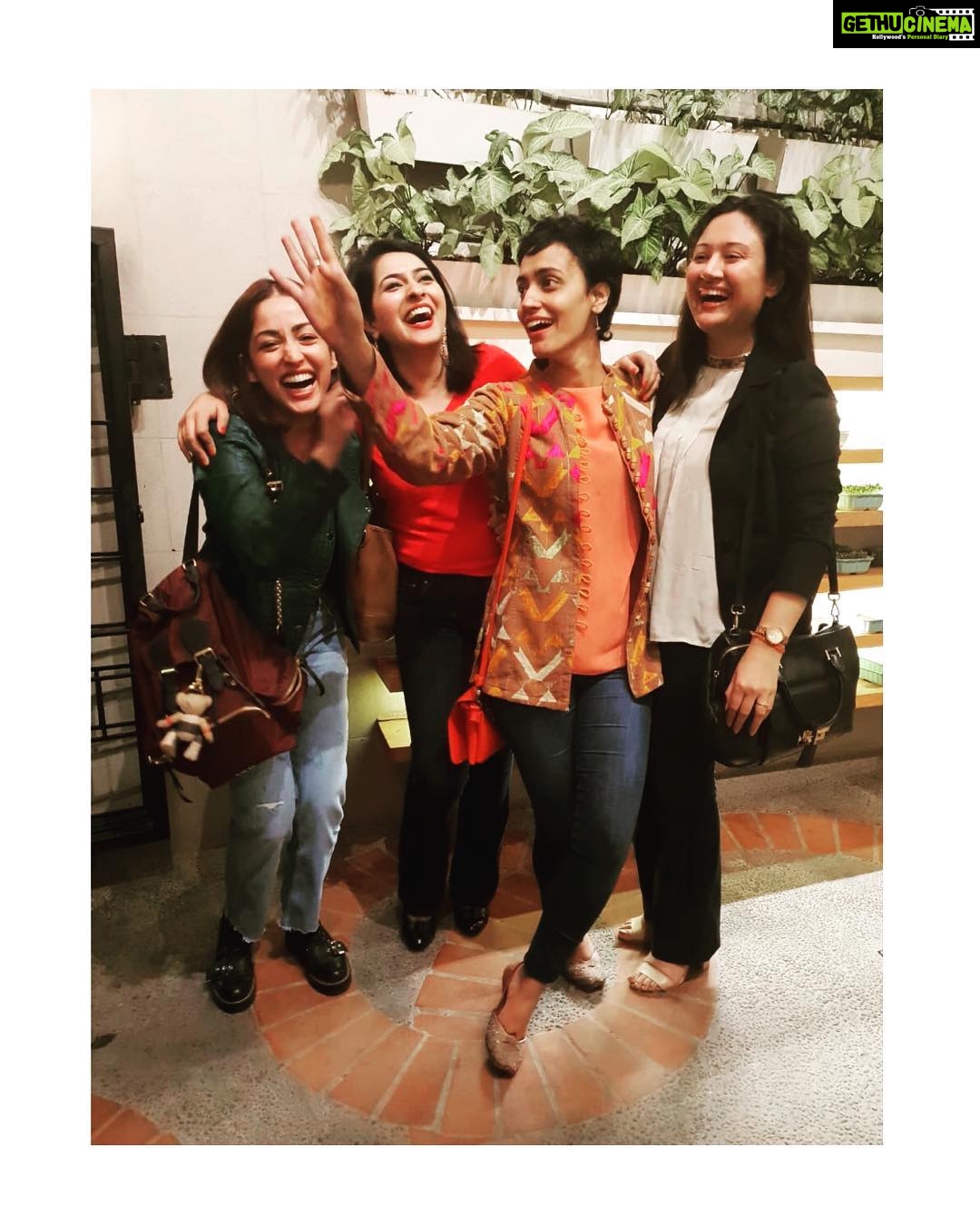 Yami Gautam Instagram - A picture that describes our bond best- love , laughter n madness...#20yearsoffriendship ❤️