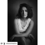 Yami Gautam Instagram - Black and white creates a strange dreamscape that color never can !! #Repost @rohanshrestha (@get_repost) ・・・ @yamigautam #whiteTseries #blackandwhite #headshot