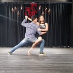 Yami Gautam Instagram – Dancing is creating a sculpture that is visible only for a moment….we froze the moment😉 #takesus3totango😋🤩 @dimplekotecha @utkarshc21