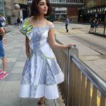 Yami Gautam Instagram - Discovering this vibrant city of #Hongkong like a local in @ceciliayaucouture_ #YamiInHongkong #traveltales @discoverhongkong Hair and make up by @loveleen_ramchandani Pics by @mann012 Yau Tong Station