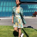Yami Gautam Instagram - Keep your face always towards the sunshine and the shadows will fall behind 🌻☘😍 - Walt Whitman Thanks @anitadongregrassroot for this ❤ sustainable look !! Novi Beograd