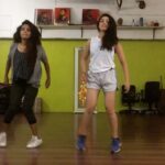 Yami Gautam Instagram – No captions needed while I swish away with my fav @dimplekotecha ❤️boomerang credit @utkarshc21 😋 #DanceDance #thingsthatmakemehappy