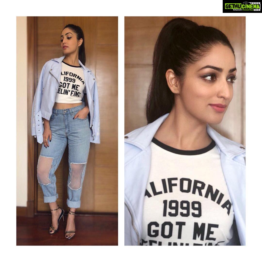 Yami Gautam Instagram - In @forever21 for #Forever21 launch of their 21st store in India๐๐ป๐styled by the fab @alliaalrufai .. make-up by one of my favvv ever @shraddha.naik .. hair by the crazy, fun & amazinggg @ayeshadevitre & MISmanaged by @meenalpaliwal16 #lovethesepeople #weworksomewherebetweencrazylaughters ๐๐๐