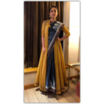 Yami Gautam Instagram – Cudnt have been a better way to celebrate #Children’ day by felicitating some young but brilliant creative minds who are future of our cinema.. was amazed to see some fantastic short films created at such a tender age at the #InternationalChildrenfilmsociety… inspired !! Felt special today in this @anjumodi creation , styled by  amazing @tanghavri .. Make- up by my lovely @shraddha.naik ..hair by super fun @ayeshadevitre @sajzdot .. 😎💕