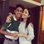 Yami Gautam Instagram - Happiness with my baby brother...Happy Rakshabandhan #Ojas :) #babybrothergrowntaller🙄💞