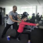 Yami Gautam Instagram – Working out & keeping calm with @sameerhansari #Sarkar3daystogo