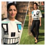 Yami Gautam Instagram - #Sarkar3 promotions 2nd look for the day styled by amazin' @tanghavri hair/makeup @danielbauermakeupandhair :):)