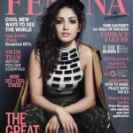 Yami Gautam Instagram - Always a pleasure :) @feminaindia @hurelflorianmakeupandhair @rohanshrestha #Repost @feminaindia ・・・ @yamigautam sizzles on the cover of the latest issue of Femina!