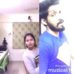 Yuthan Balaji Instagram - Haha that peeking 😂😂 ultimate 👌🏻 @dipika1213 loved this ❤️🤙🏻 #Joo #YuthanBalaji #Yuthan #kollywood #Musically #Dubsmash #tamildubsmash #surya #sillunuorukaadhal