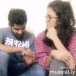 Yuthan Balaji Instagram – A funny #Musically with @angelinemariaxavier Angeline ❤️
#YuthanBalaji #Yuthan 
@musical.ly @musical.lyindiaofficial 
#dubsmash #tamil #celebrity