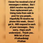 Yuthan Balaji Instagram -