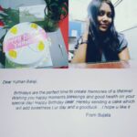 Yuthan Balaji Instagram - Another sweetest gift long way from Pune from my fan doctor @soojatha ..thank you so much.. I love them..another sweetest add to my memories #Yuthan #Yuthanbalaji #inshot #girls #cute #summer #blur #sun #happy #fun #dog #hair #beach #hot #cool #fashion #friends #smile #follow4follow #like4like #instamood #family #nofilter #amazing #style #love #photooftheday #lol #my #nocrop Pune, Maharashtra