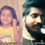 Yuthan Balaji Instagram - Awww so cute 😍😍super da #Kaavya chellam 😘 ❤️❤️ I love this #duet ❤️❤️❤️ #YuthanBalaji #yuthan #jss #juniorsuperstars #zeetamil #InstaSmule #Smule #Sing #Karaoke #baby #babysinging