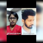 Yuthan Balaji Instagram – Hahaha 😂 😂 my sista @nancy_antoni joined with me in #musically 
Good one da thangachi 😁 😁 
#Yuthan #Nancy #YNNY #tamil #dubsmash #DJD