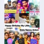 Yuthan Balaji Instagram - Hapy birthday to my little thangachi @nancy_antoni..may God bless you with happiness and good people around you.. - your #Yuthan anna #YNNY