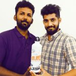 Yuthan Balaji Instagram - This has to be one of the most inspiring moments in my life, as I got my own #Kolapasi #Water #Bottle from Avinash of Kolapasi, which is not just a Stunning #Metal water Bottle, but has a thoughtful idea behind it. • Water belongs to the #earth and all species and is sacred to life. It is a fundamental human right, essential to human life to which every person, #rich or #poor, #man or #woman, #child or #adult is entitled. Water is not and should not be a common #commodity to be bought and sold in the #market place as an #economic good. It's a #Natural #Resource. Most of us have lost the habit of carrying Water when we go out, we rather spend 20-30 #rupees for a litre of Packaged water. Now with this bottle (or any other bottle for that matter) one can walk into any of the Kolapasi Outlets and Refill your bottles for #Free. They are also inspiring other #business/#shop/#restaurant owners to Setup a free water Refill points, making Water Free for All. I humbly request all my fans to Carry your own bottle of Water from home & Refill at the Refill-points, instead of spending on Packaged Water, commercializing the Natural resource & polluting the earth with more plastics. Carry Water, Share Water, Share Love, Refill.