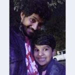 Yuthan Balaji Instagram - Have a happy #Sunday evening 😘❤️ With my niece #Yuthan #Yukti kutty 😘