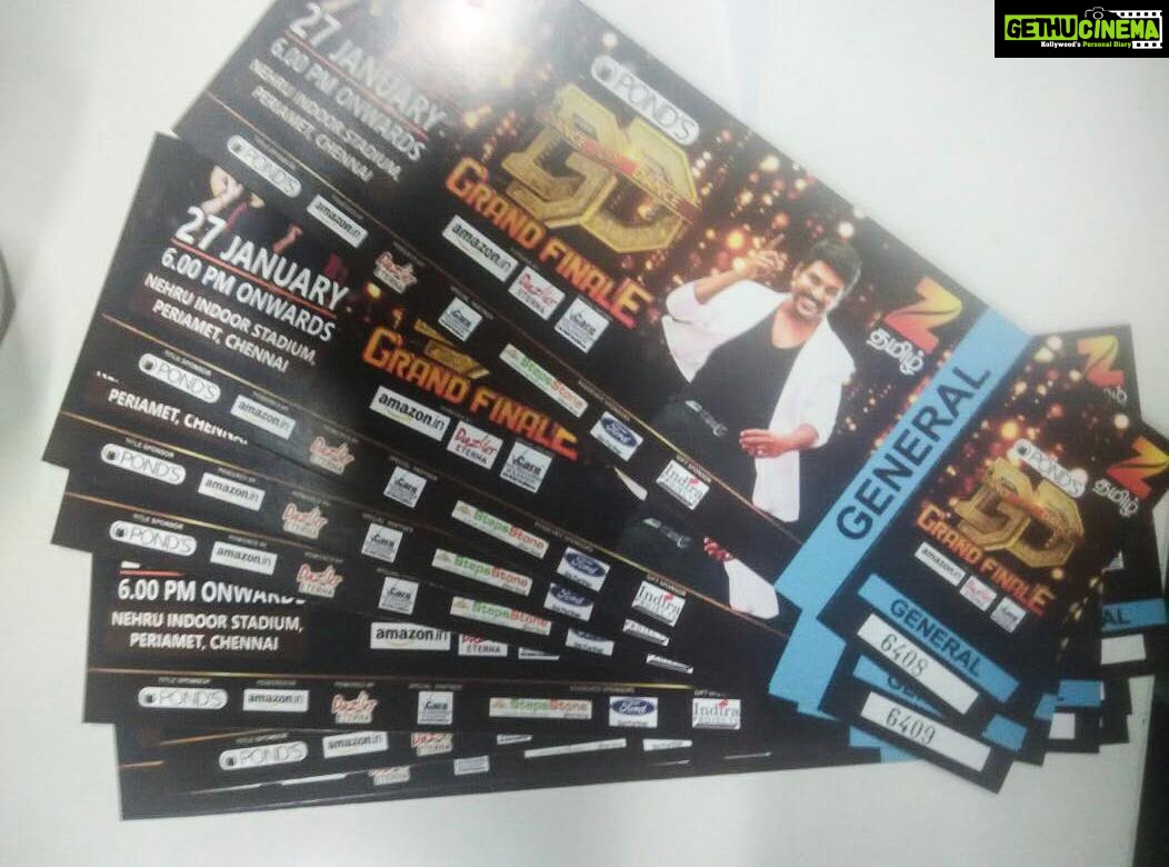 Yuthan Balaji Instagram - I'm really surprised and very happy that #RaghavaLawrence sir is the Chief Guest of DJD Grand Finale.. Zee Tamil - #DanceJodiDance (#DJD) Grand Finale at Nehru Stadium Chennai on 27th - 6pm onwards. Please register yourself with @dir_aari for free Tickets or you can go to Zee Tamil Channel office at Olympia Platina (Guindy, Chennai) and mention as Yuthan fans free tickets and you can collect the tickets. #Yuthan #Nancy #YNNY