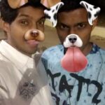 Yuthan Balaji Instagram - Haha cute doggies 😂😂 #Yuthan and @varadha_dance #DanceJodiDance