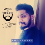 Yuthan Balaji Instagram – #Throwback..my last year #Movember look..#Cancer #Awareness