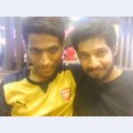 Yuthan Balaji Instagram - #Nanbaenda..my one n only #DanceJodiDance choreographer @varadha_dance #Yuthan & #Varadha..the silent thunderstorms.. 😉😁
