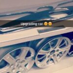 Yuthan Balaji Instagram - Upgrading #car 😍 😍 #snapchat #joebalaji #alloywheels #wheels #accessories #men