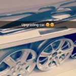 Yuthan Balaji Instagram – Upgrading #car 😍 😍 
#snapchat #joebalaji 
#alloywheels #wheels #accessories #men