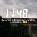 Yuthan Balaji Instagram - I can't believe #chennai being dark in #summer Big #climate changes..#global #warming 🤔🤔