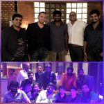 Yuthan Balaji Instagram - Thanks for joining my #bachelor #party n making the #moment as the best #memory in life..special thanks to my periyanna #Venkat n chinna anna #Srini..my close friends circle sethu na #VijaySethupathi #Karthi na #riyaz #Doss #Kaali #RJ_Ramesh #Ravi na (Eeti director) u r missing in the pic..thanks for #muruganandham (fresh eh iruku ji fame from #idhaba) to join..another special thanks to #aussie friends.. Best memory buddies 😊😊😊 Park Hyatt Chennai