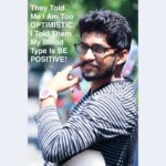 Yuthan Balaji Instagram - They Told Me I Am Too #OPTIMISTIC, I Told Them My Blood Type Is #BE #POSITIVE! 😉☺️😇 #actor #Balaji #joe #teambalaji