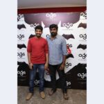Yuthan Balaji Instagram - #Balaji with #VijaySethupathi Vijay Sethupathi watching #BatmanvsSuperman premier at AGS cinemas #DawnOfJustice