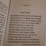 Yuthan Balaji Instagram - Life is not about quitting