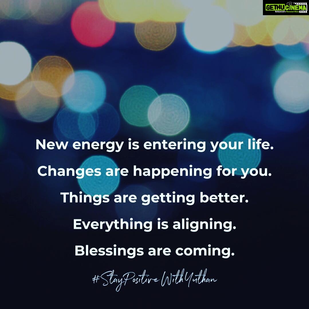 Yuthan Balaji Instagram - DO YOU BELIEVE? πβ€ . Great things are coming for you. So many blessings are headed your way. The rewards for your patience, dedication, and trust will be paying off soon. Please know this. Feel it deeply in your heart. Change starts with energy, outlook, believe, and your ability to notice the great things happening around you. . You run the show: Did you know that nothing outside of you really changes, but how you see it. Every single day your setting looks the same, but one day you might be mad, hurt, sad, or happy, excited, and joyful. How many emotions took place where you are right now? If you take a closer look, it's what you think on the inside that made the reality appear either beautiful or ugly. What you hold internally decides how you see things externally. The only thing changing is you. Now that you have this wisdom, you can start deciding how you want to see life. . Stop playing victim: Don't become a victim of external circumstances. You're letting the outside control too much of your internal reality. Don't be a puppet to people, situations, and little things that have no real meaning. Don't let your emotions be moved from left to right. Real power lies in self control. The ability to not allow your internal state to easily be shifted, by the external reality. Stand still, hold firm, and decide today that you'll no longer be a button that can easily be pushed to react. . Start being grateful: Start counting your blessings now! Being grateful puts the power back in your hands, because you're declaring that you are happy with what you have. This actually frees up a lot of the energy that usually goes to resisting, being angry, unhappy, to say "yes I love my life!" It's truly a freeing experience. How many things do you love about your life? It doesn't matter how big or small it is, you just need to start saying thank you. Start speaking gratefulness and take back your power to see reality as beautiful as you want it to be. . Comment #staypositivewithyuthan if you're READY! . Tag someone to inspire. β¨πβ¨ . #positivity #positivevibes #positivequotes #quotes #quoteoftheday #motivationalquotes #bepositive #motivated #motivation #positive #motivator Yuthan Balaji