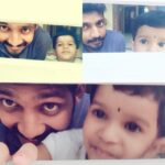 Yuthan Balaji Instagram - Play time wit my niece Yukti 😊😊 #Balaji chithappa in her slang 😜😉