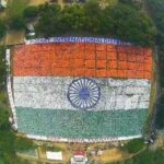 Yuthan Balaji Instagram - Proud moment for our #India Especially the youngsters of #TamilNadu We rock 👍😇 Congrats for each person who made us to #GuinessRecord by #Human #Flag #Formation of more than 50,000 people. Make it trending in all social sites by sharing 😊