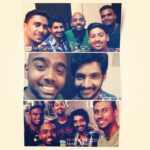 Yuthan Balaji Instagram – With sweet thambis from #swiss #jrmediaworks team anukshan, chendu, amithap, siva.. 😊😊