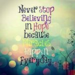 Yuthan Balaji Instagram - #never #stop #believing #in #hope #because #miracles #happen #everyday <3 ❤️