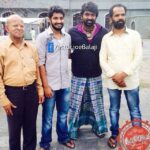 Yuthan Balaji Instagram - After a long while had funny talks with Sethu anna <3 :) :) along with #Ganesh brother, co-producer of #orrangemittai in #purambokku set :D :) #balaji #joe #vijaysethupathi